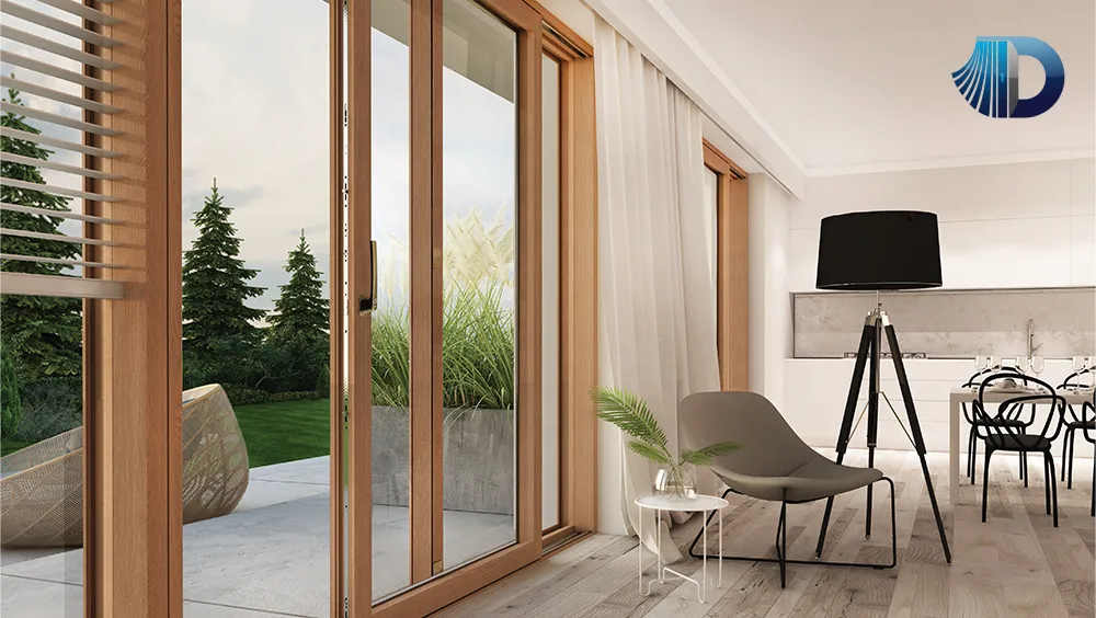 درب شیشه ای