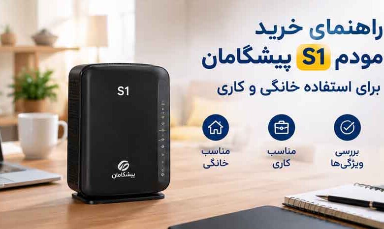 مودم S1 برای اینترنت ثابت